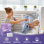 Lavender Scent Laundry Sheets – 40 Sheets (Fresh & Calming) ZubaPods
