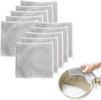 Silver Wire Dish Washing Rag – Multipurpose Non-Scratch Cleaning Cloths for Kitchen, Dishes & Home Use - 3 Pieces ZubaPods