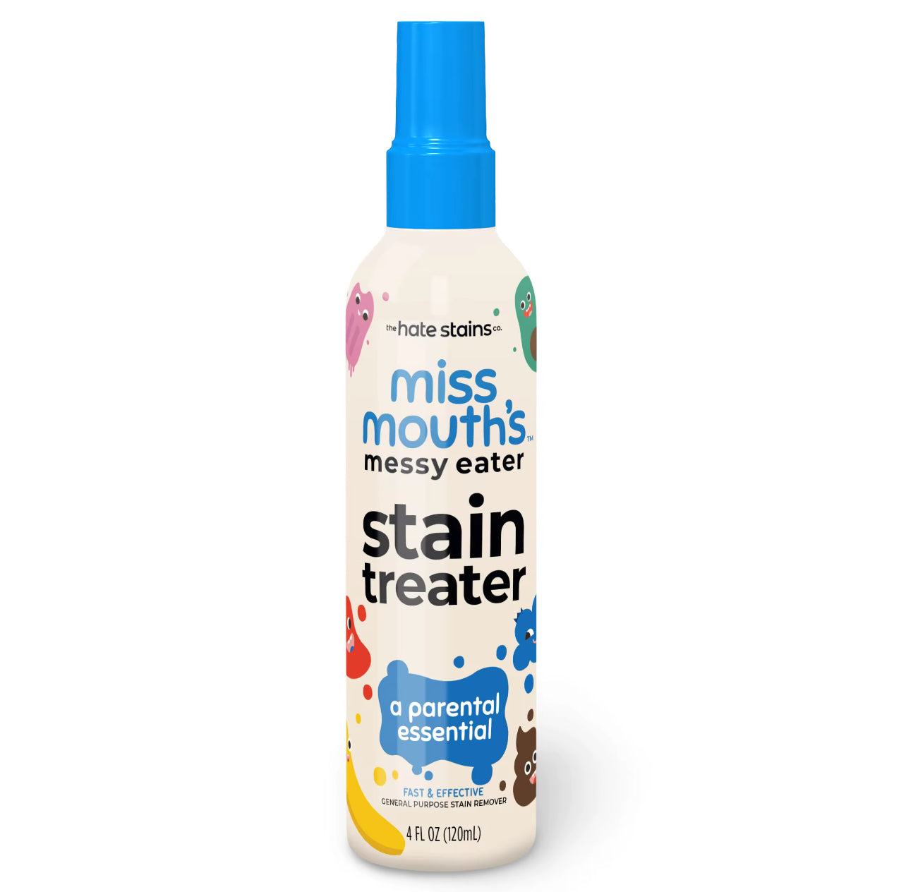 Zubapods Stain Remover – Fast & Safe Stain Treater for any Clothes (120ml)