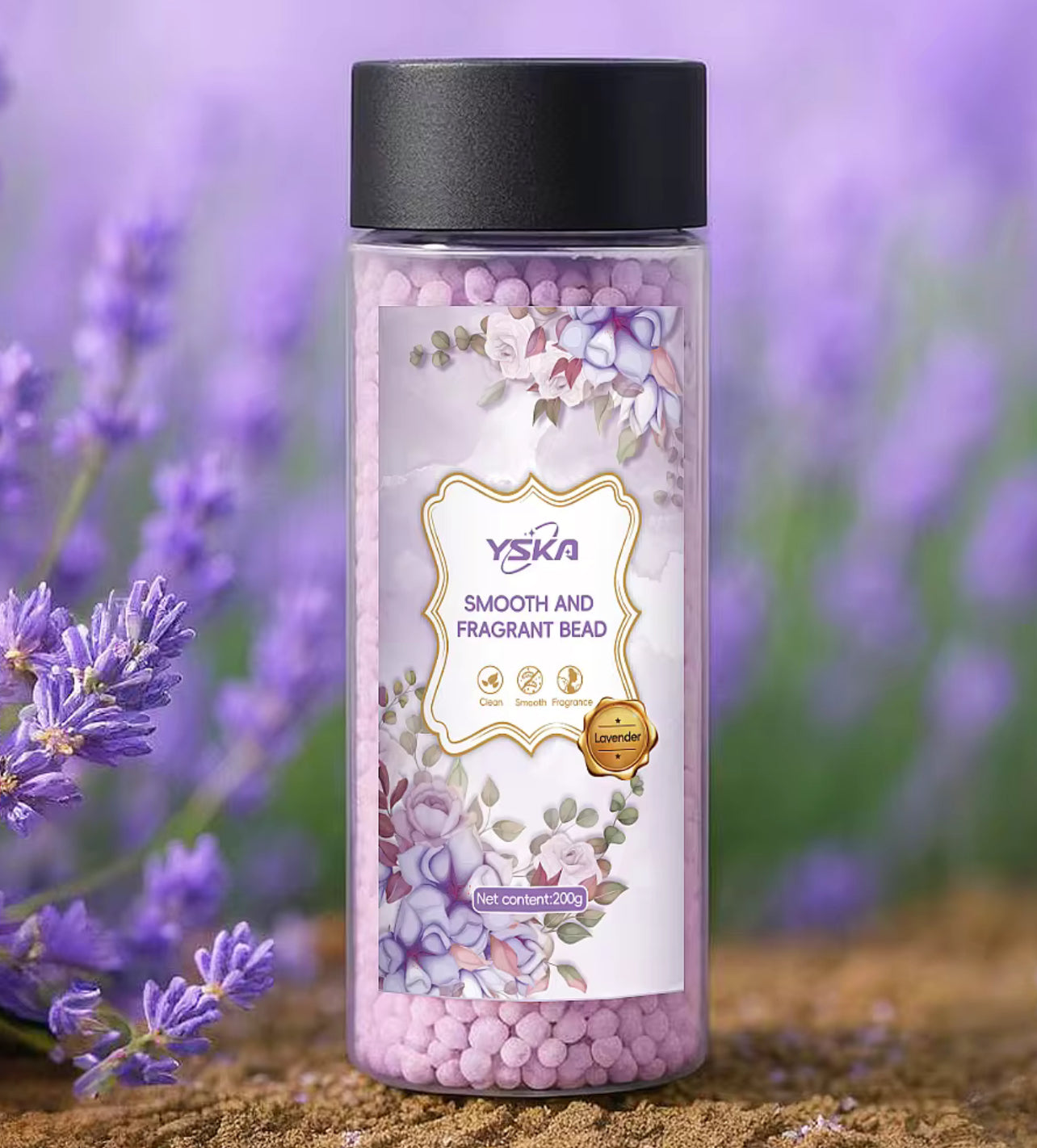 ZubaPods Laundry Booster Beads Natural Essential Oil Infused - Lavender Scent
