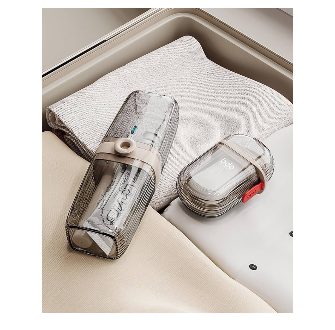 Travel Portable Soap Case – Waterproof & Leakproof Sealed Soap Box with Lid for Home, Gym & Travel