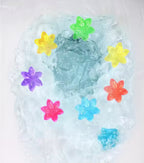 Toilet Stain Removal Cleaning Gel Air Freshener – Floral Toilet Gel Stamp for Long-Lasting Freshness - 4 Sets