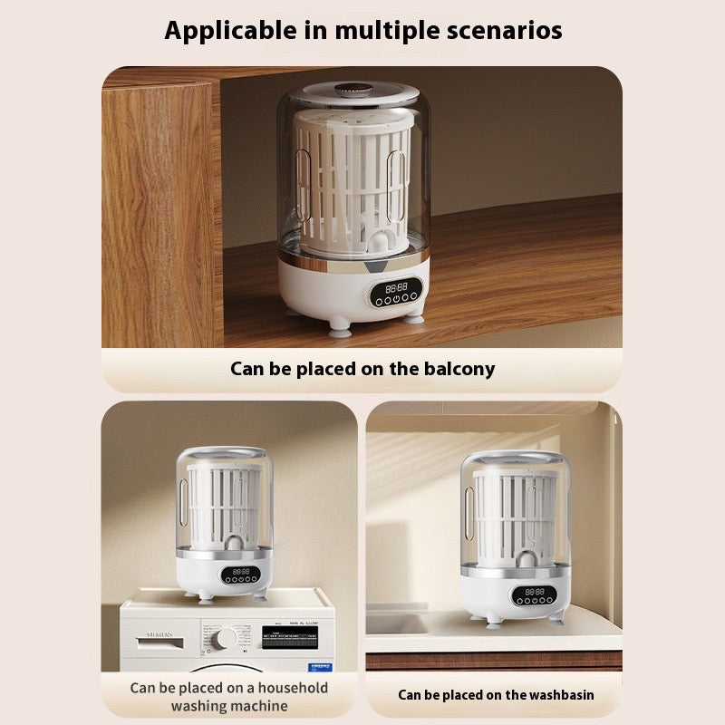 3L Mini Washing Machine with Dryer – Portable, Powerful & Space-Saving Laundry Solution