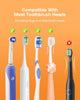 Bitvae Toothbrush Cleaner & Toothbrush Holder, Cleaning and Air Drying, LED Smart Screen, Rechargeable Wall Mount Toothbrush Holder for Bathrooms