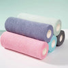 Multi-Purpose Absorbent Tear-Off Edgeless Washable Microfibre Towel 20 Rolls – Reusable Cleaning Rags for Kitchen & Home