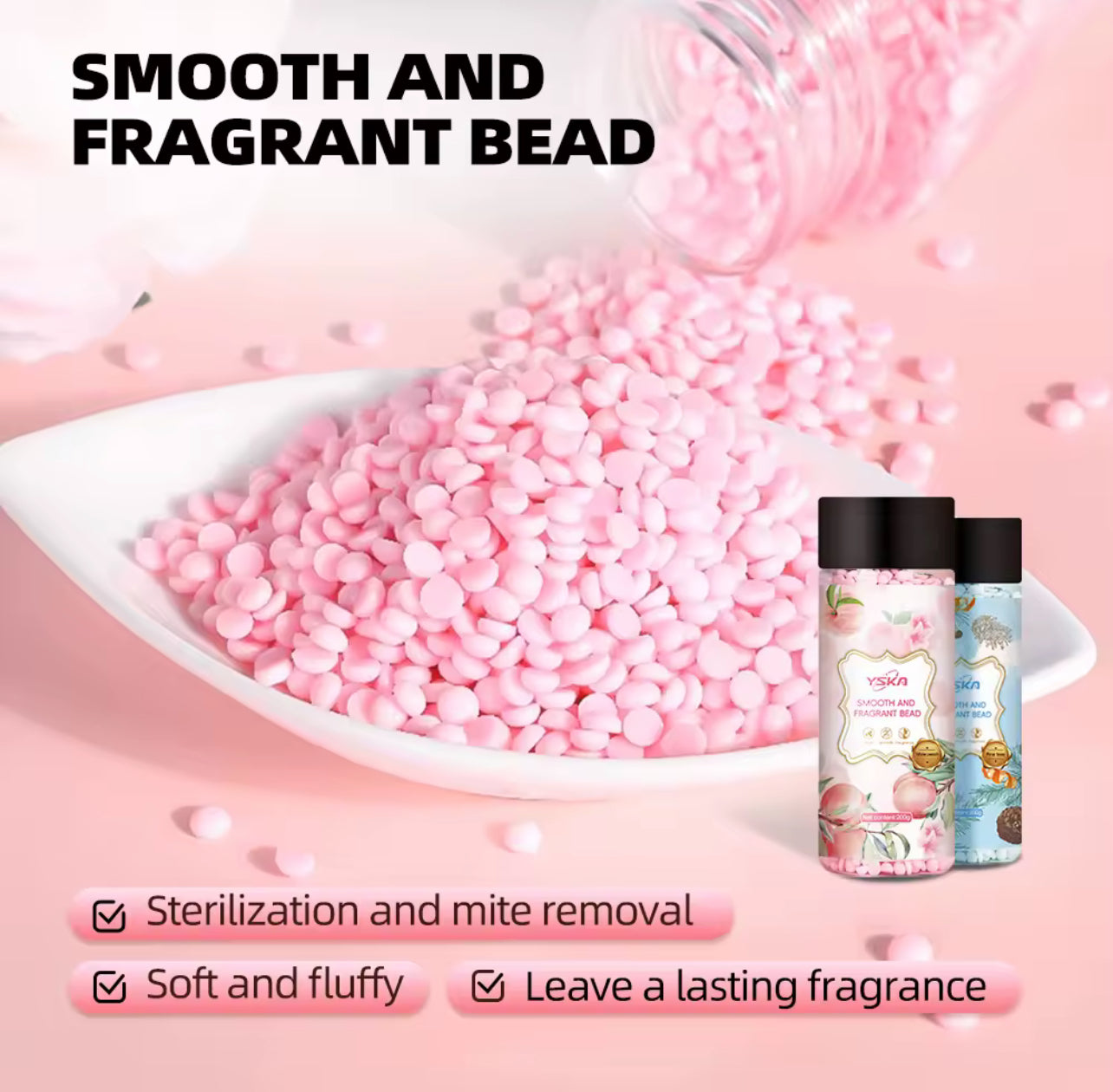 ZubaPods Laundry Booster Beads - White Peach