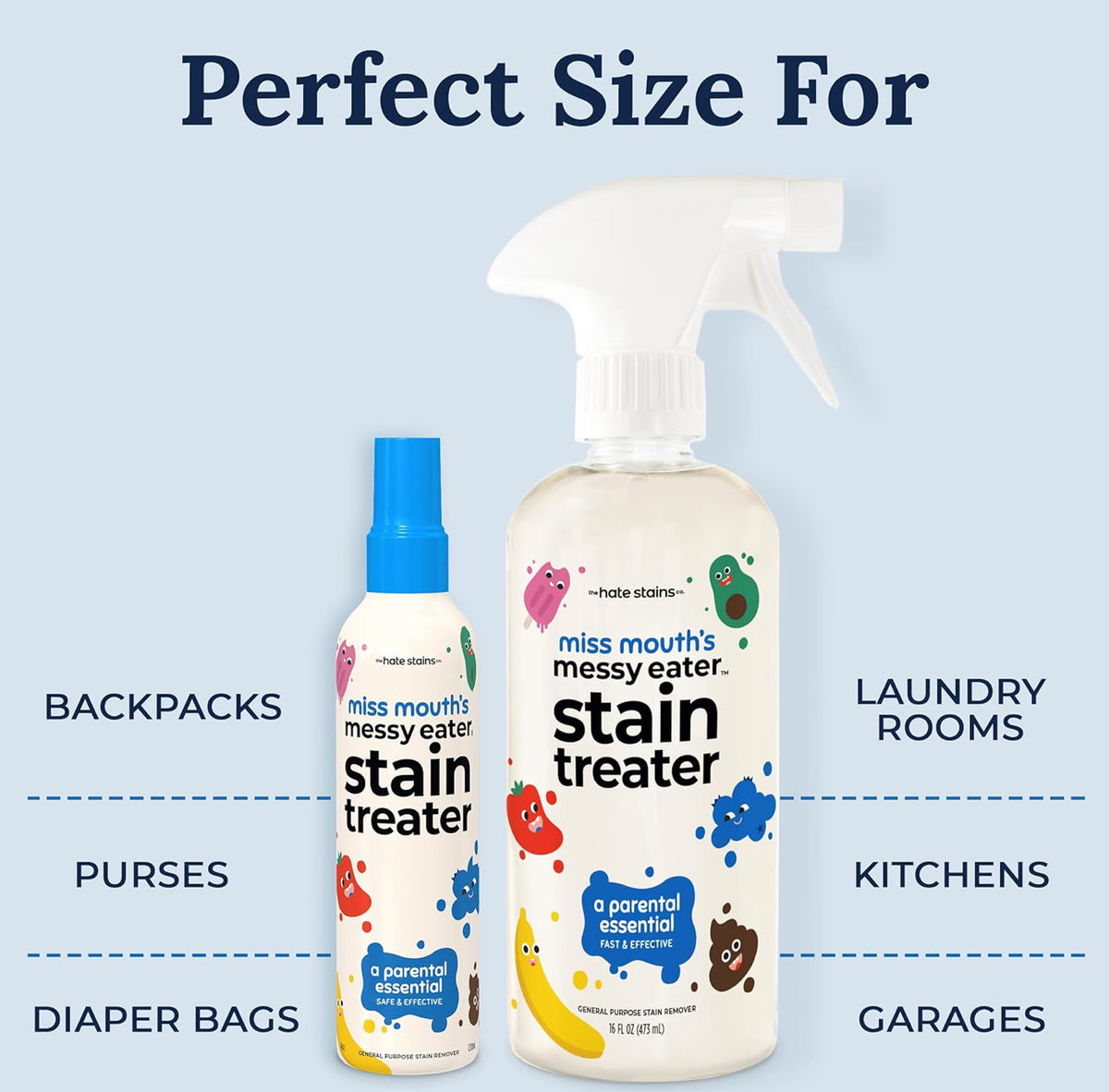 Zubapods Stain Remover – Fast & Safe Stain Treater for any Clothes (120ml) - Wholesale (1 Carton) ZubaPods