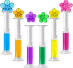 Toilet Stain Removal Cleaning Gel Air Freshener – Floral Toilet Gel Stamp for Long-Lasting Freshness - 4 Sets