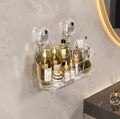Multi-Functional Suction Cup Wall Mounted Storage Rack – Kitchen & Bathroom Organizer