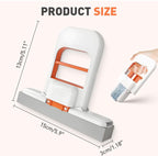 Mini Squeeze Mop – Portable Wet & Dry Cleaning Tool for Countertops, Bathrooms, Kitchen & Home Use