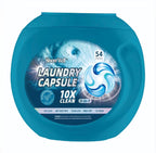 5-in-1 Eco-Friendly Laundry Detergent Pods – 10X Deep Cleaning Power, Concentrated Gel Capsules
