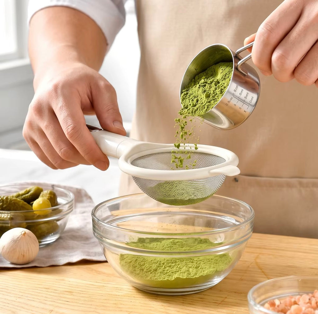 7-Piece Multifunctional Kitchen Gadget Set with Storage Rack