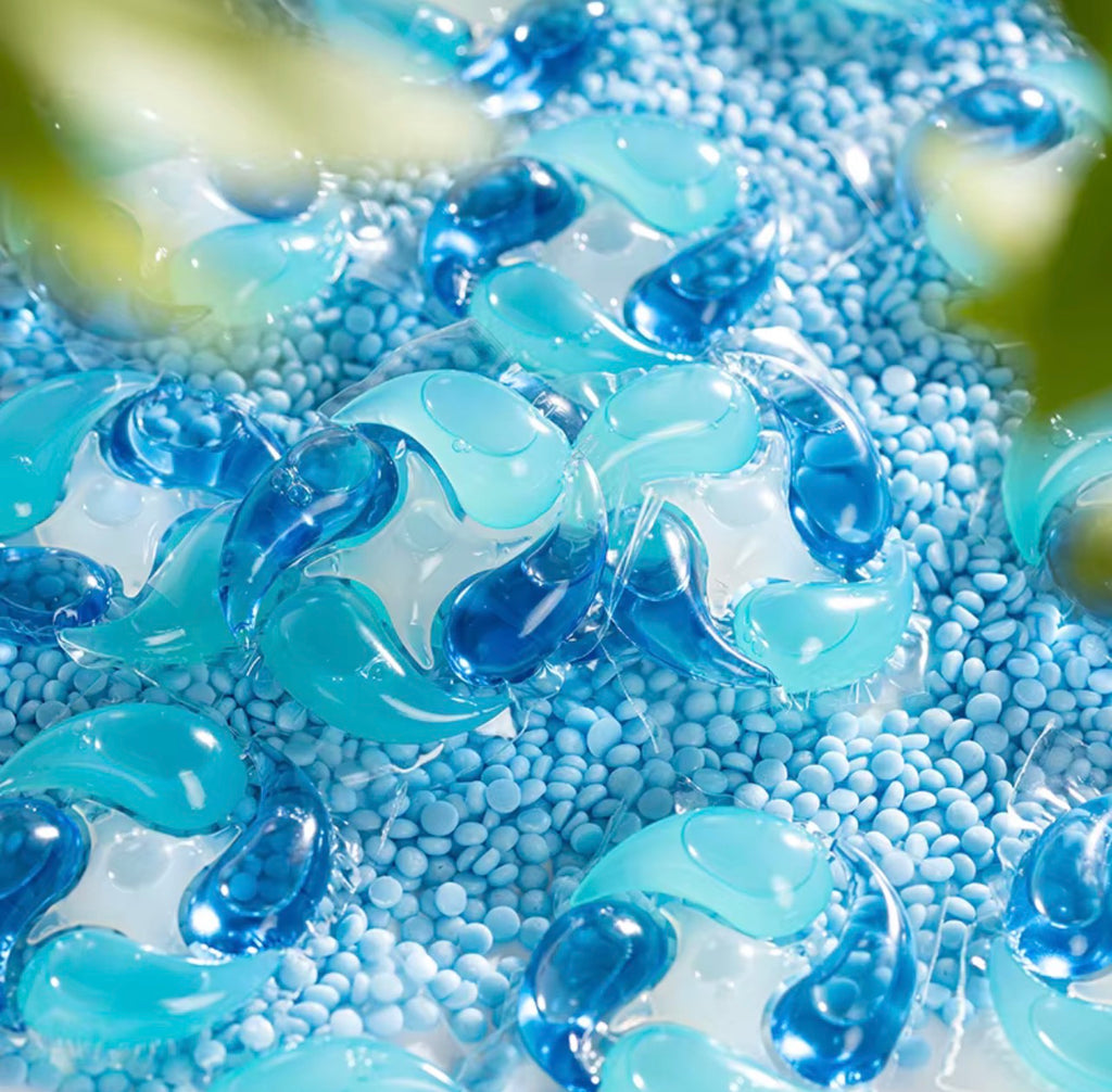 5-in-1 Eco-Friendly Laundry Detergent Pods – 10X Deep Cleaning Power, Concentrated Gel Capsules