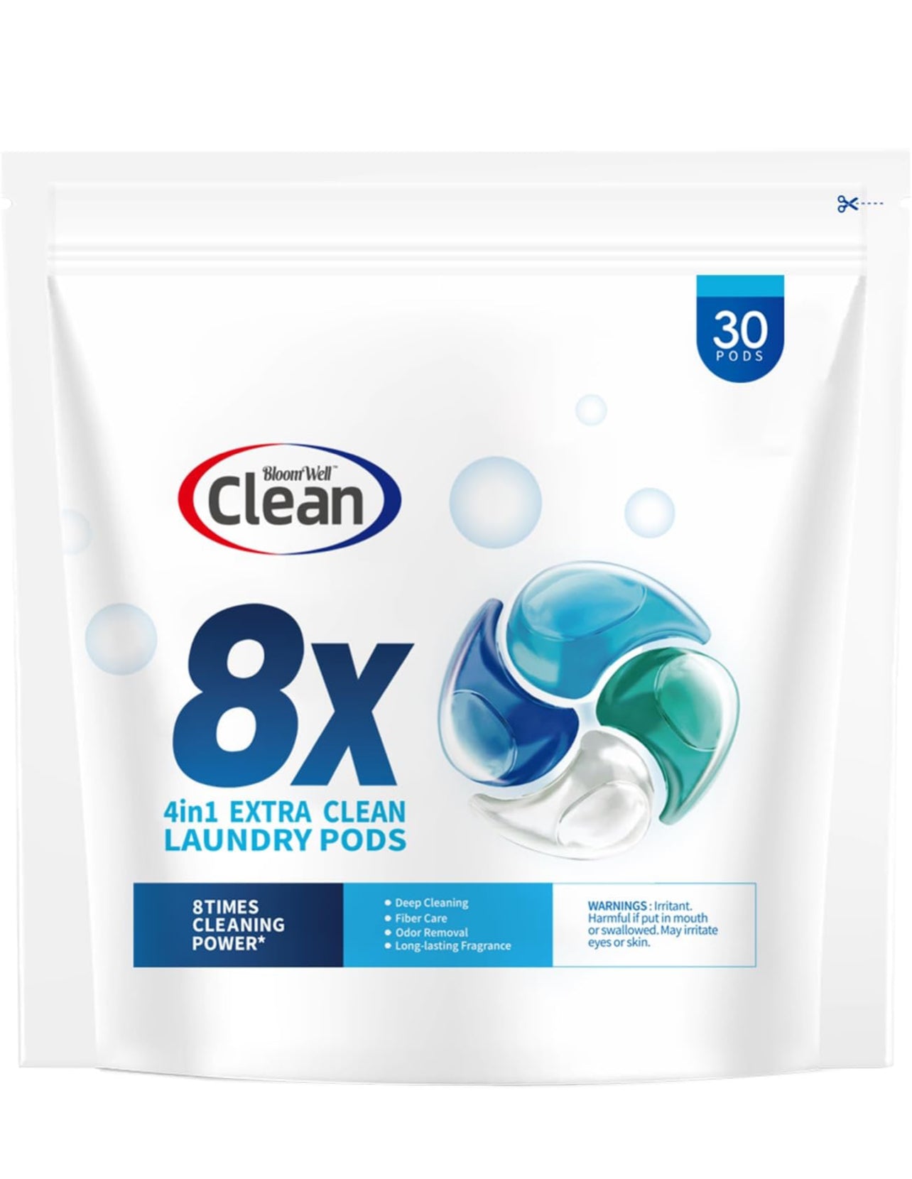 ZubaPods 4 in 1 Color Protection LAUNDRY PODS Lavender Fragrance - 450g (32 Capsules)