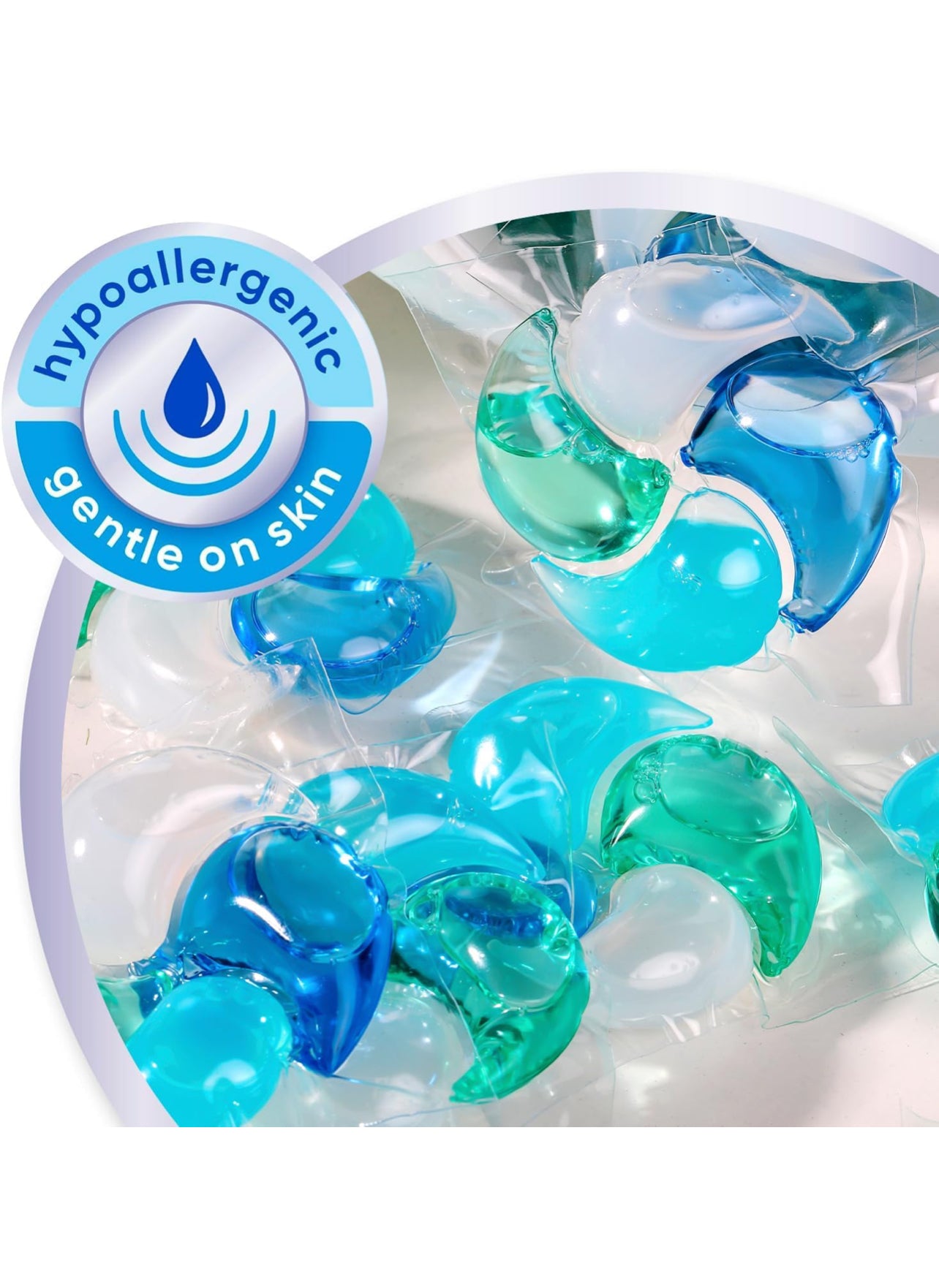 ZubaPods 4 in 1 Color Protection LAUNDRY PODS Lavender Fragrance - 450g (32 Capsules)
