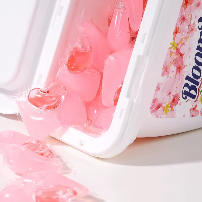 ZubaPods 3 in 1 LAUNDRY PODS Pink Peach Fragrance (Children’s Lock) - 10g (30 pieces)