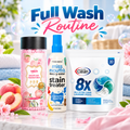 Full Wash Routine Laundry Bundle – 8X 4-in-1 Lavender Pods + Booster Beads + Stain Remover ZubaPods Africa