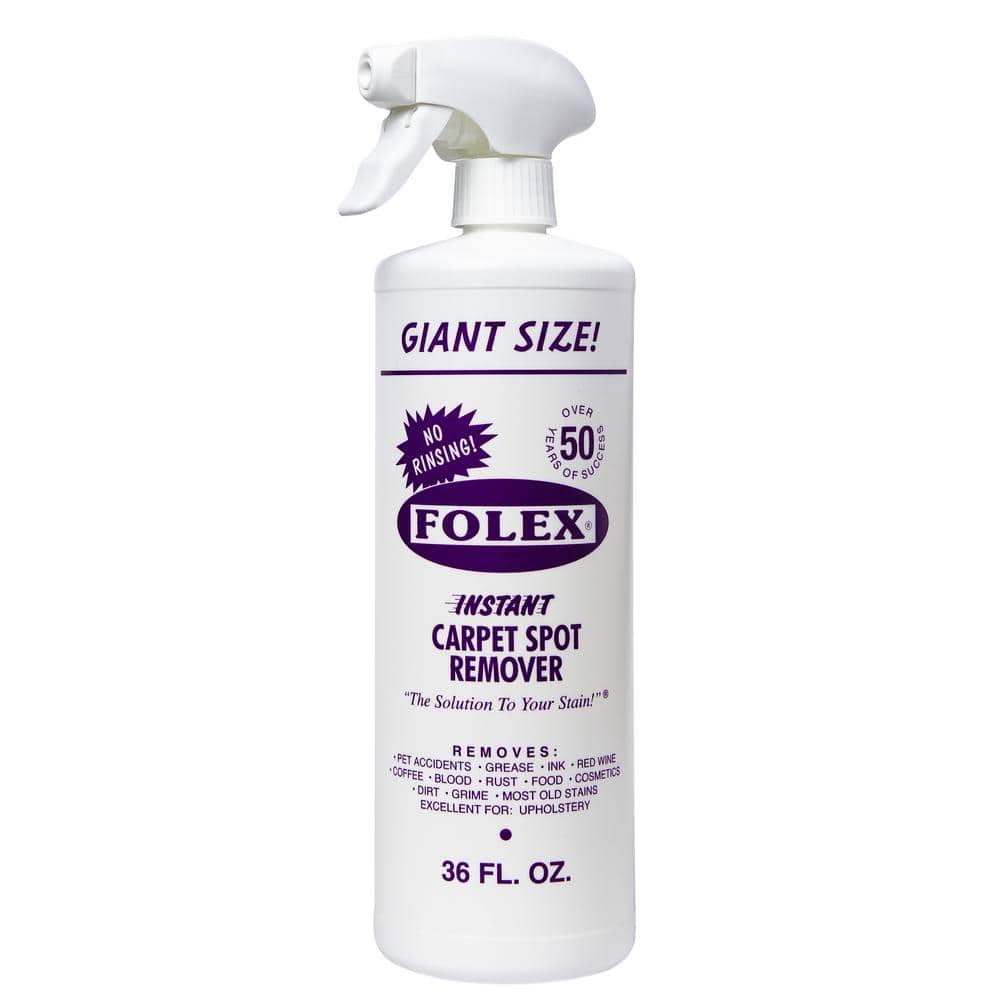 FOLEX Instant Carpet Spot Remover 32 oz – Powerful Stain Remover for Carpets, Upholstery & Rugs – 1 Pack