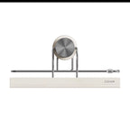 Luxury no-drill kitchen paper towel holder in White