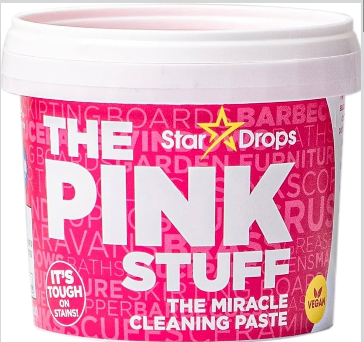 The Pink Stuff Miracle Cleaning Paste tub