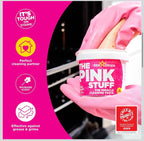 The Pink Stuff Miracle Cleaning Paste naturally derived ingredients label