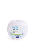 Front view YOTO Free + Clear unscented laundry detergent pods 40 pacs
