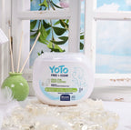 YOTO Free + Clear baby clothes laundry detergent pods product display